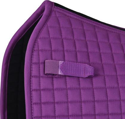 Show full view: WeatherBeeta Prime Air-Tec Dressage Horse Saddle Pad, Violet slide 5 of 6