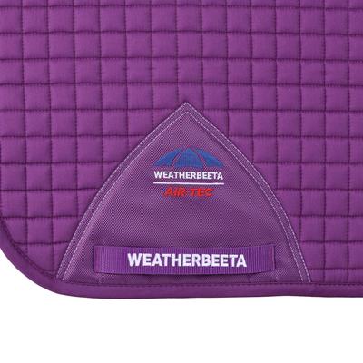 Show full view: WeatherBeeta Prime Air-Tec Dressage Horse Saddle Pad, Violet slide 2 of 6