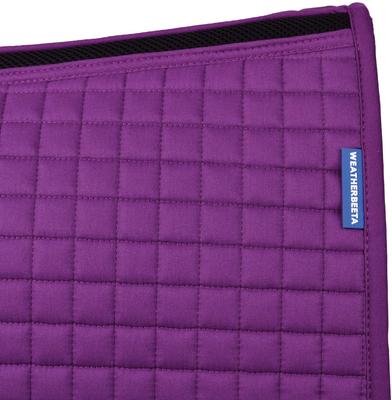 Show full view: WeatherBeeta Prime Air-Tec Dressage Horse Saddle Pad, Violet slide 3 of 6