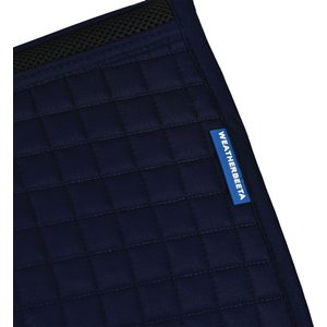 WeatherBeeta Prime Air-Tec Dressage Horse Saddle Pad, Navy