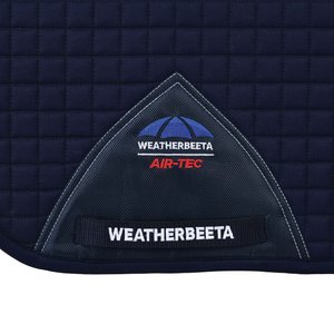 WeatherBeeta Prime Air-Tec Dressage Horse Saddle Pad, Navy