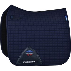 WeatherBeeta Prime Air-Tec Dressage Horse Saddle Pad, Navy