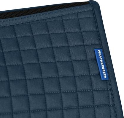 Show full view: WeatherBeeta Prime Air-Tec Dressage Horse Saddle Pad, Midnight Teal slide 4 of 6