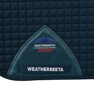 WeatherBeeta Prime Air-Tec Dressage Horse Saddle Pad, Midnight Teal