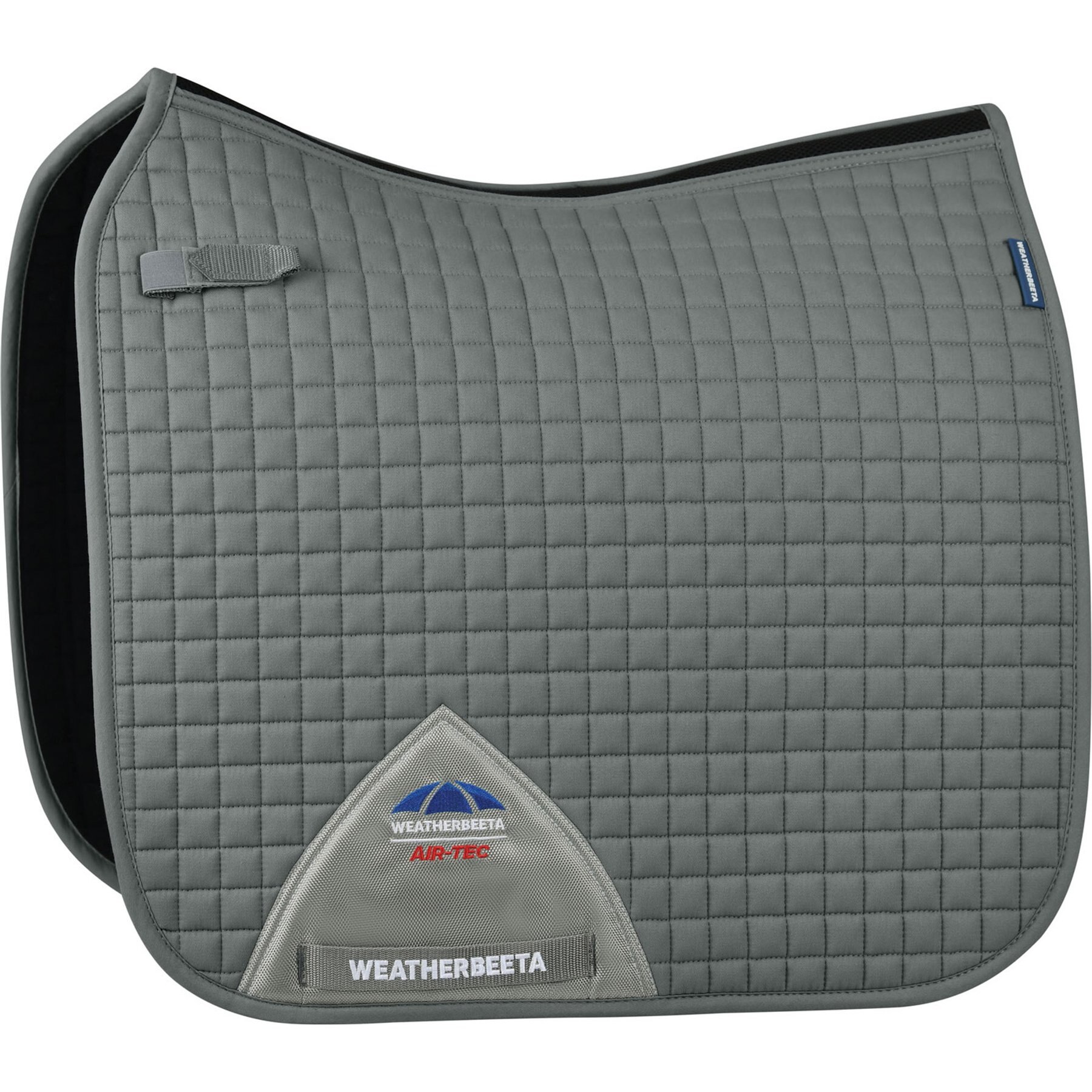 WeatherBeeta Prime Air-Tec Dressage Horse Saddle Pad, Gray