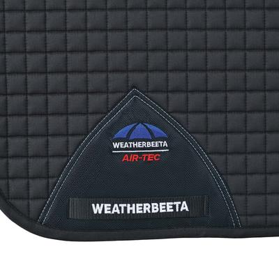 Show full view: WeatherBeeta Prime Air-Tec Dressage Horse Saddle Pad, Charcoal slide 2 of 5