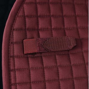 WeatherBeeta Prime Air-Tec Dressage Horse Saddle Pad, Burgundy