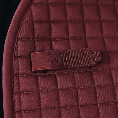 Show full view: WeatherBeeta Prime Air-Tec Dressage Horse Saddle Pad, Burgundy slide 4 of 6