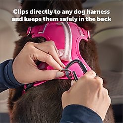 PetSafe Safety Seatbelt Dog Tether, Black, 15 to 22-in slide 2 of 6