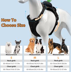 MEGAPAWS USB Rechargeable LED Light-Up Dog Harness, Medium, Yellow slide 2 of 8