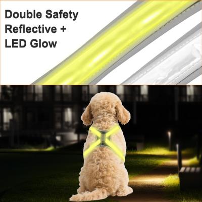 Show full view: MEGAPAWS No-Pull Dog Harness with 8 Gear Color Changing LED Lights, Small slide 5 of 12