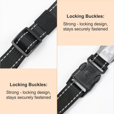 Show full view: MEGAPAWS No-Pull Dog Harness with 8 Gear Color Changing LED Lights, Small slide 6 of 12