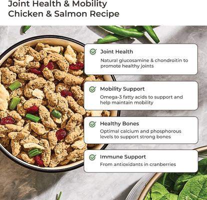 Show full view: Freshpet Vital Benefits Joint Health & Mobility Fresh Dog Food, 1.5-lb bag, case of 4 slide 6 of 10