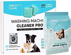 Uproot Clean Pro Laundry Bundle, 24 Tablets, 50 Sheets