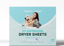 Uproot Clean Pet Hair Reducing Dryer Sheets, 100 Sheets slide 1 of 9