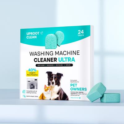 Show full view: Uproot Clean Washing Machine Cleaner Ultra Tablets, 24 count slide 8 of 9