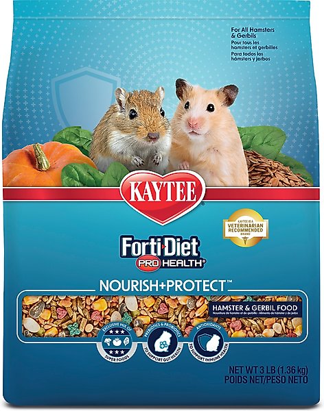 Kaytee Forti-Diet Pro Health Nourish+Protect Hamster & Gerbil Food
