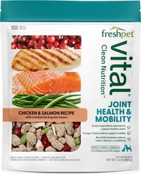 Freshpet Vital Benefits Joint Health & Mobility Fresh Dog Food, 1.5-lb bag, case of 4 slide 2 of 8