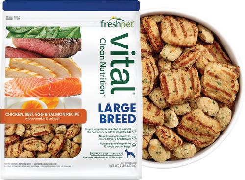 FRESHPET Vital Healthy Natural Large Breed Fresh Dog Food,