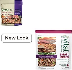Freshpet Healthy & Natural Small Breed Non-GMO Beef, Turkey & Lamb Fresh Dog Food, 1-lb bag, bundle of 12  slide 2 of 9