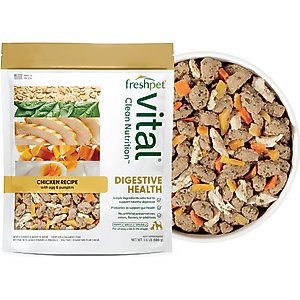 Freshpet Vital Benefits Digestive Health Fresh Dog Food, 1.5-lb bag, case of 4