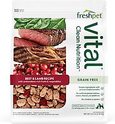 Freshpet Vital Beef & Lamb Grain-Free Fresh Dog Food, 5.5-lb bag slide 2 of 8
