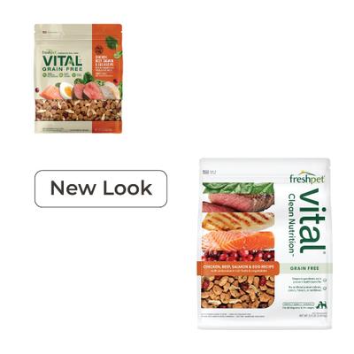 Show full view: Variety Pack - Freshpet Vital Beef & Lamb, 5.5-lb bag + Multi Protein Fresh Dog Food, 5.5-lb bag slide 3 of 10