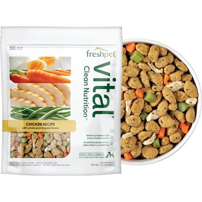 Freshpet Freshpet Vital Chicken Recipe Fresh Dog Food, 1.75-lb bag, case of 4