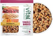 Freshpet Vital Chicken Recipe Grain-Free Small Breed Fresh Dog Food, 1-lb bag, case of 6