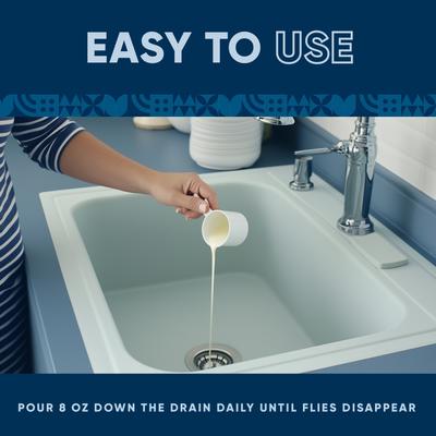 Show full view: EcoStrong Drain & Fruit Fly Eliminator, 1-gal bottle slide 5 of 9