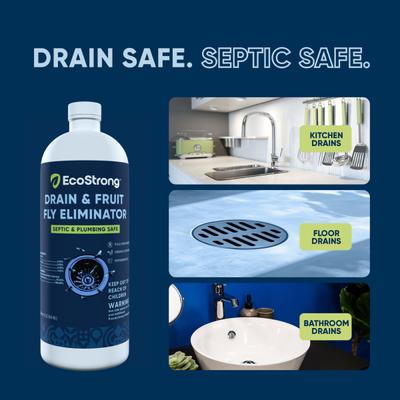 Show full view: EcoStrong Drain & Fruit Fly Eliminator, 32-fl oz jug slide 4 of 9
