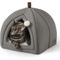 Show in main carousel: Bedsure 2 in 1 Cave Cat Bed, Grey, Medium slide 1 of 7
