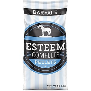 Bar ALE Esteem Complete Senior Pellet Horse Feed, 50-lb bag