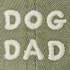 LIFE IS GOOD Chill Dad Dog Cap, Moss Green slide 2 of 3