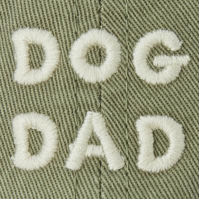 Show full view: LIFE IS GOOD Chill Dad Dog Cap, Moss Green slide 2 of 3