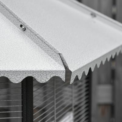 Show full view: PawHut 77-in Aviary Bird Cage, White slide 9 of 9