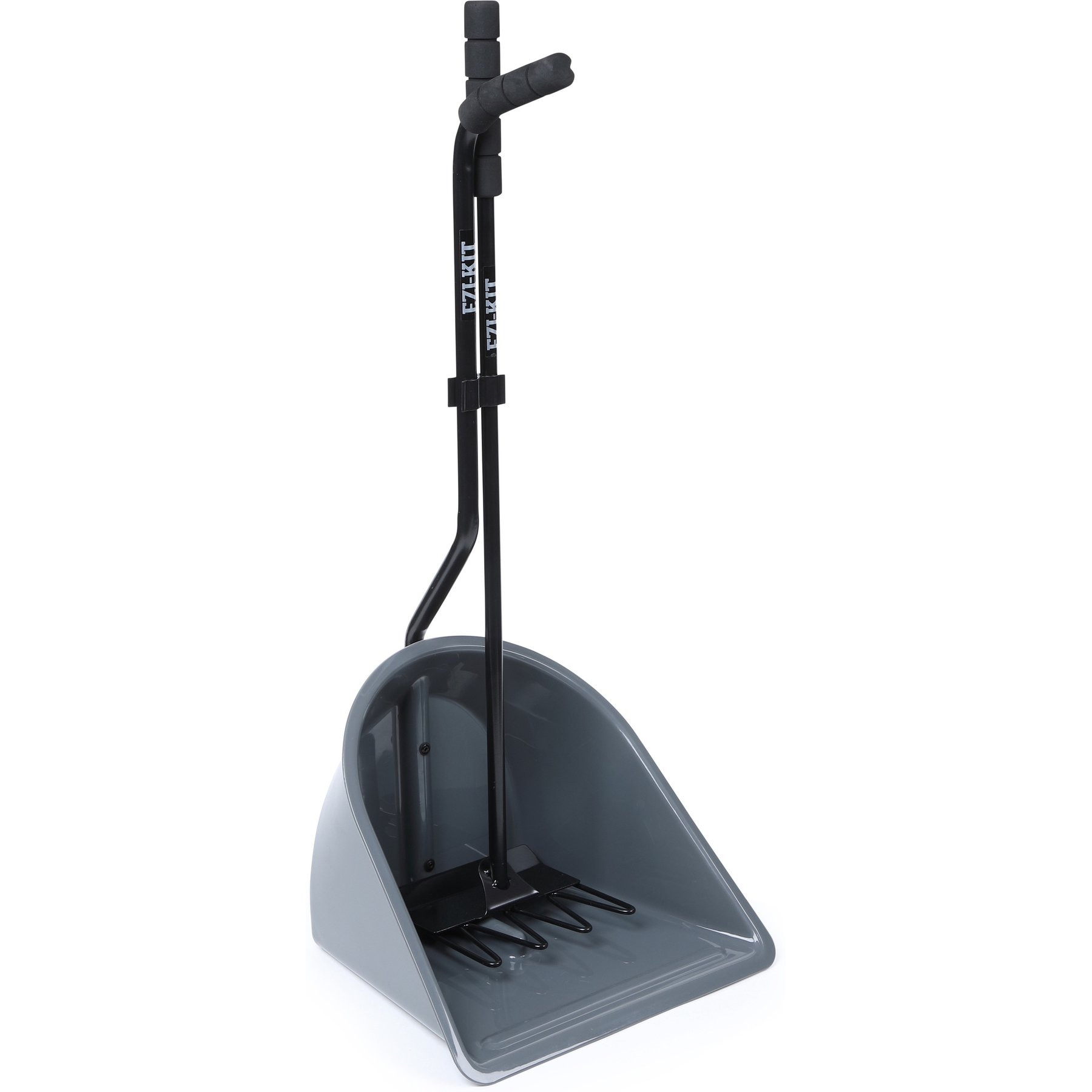 Shires Equestrian Products Horse Manure Scoop Set, Grey