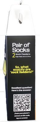 Show full view: Mr. Canary Co. Pair of Socks Finch Sock Feeders, Yellow, 12-oz, 2 count slide 4 of 10