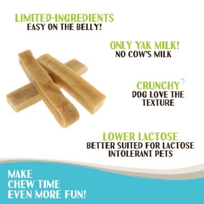 Show full view: Raw Paws Himalayan Yak Dog Chews, Large, 4 count slide 3 of 8