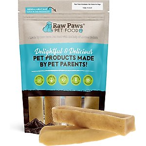 Raw Paws Himalayan Yak Dog Chews, Large, 4 count