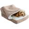 Show in main carousel: Snoozer Pet Products Rectangle Cozy Cave Covered Dog & Cat Bed with Removable Cover, Marmot Taupe, Medium slide 2 of 4