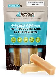 Raw Paws Himalayan Yak Dog Chews, Medium, 3 count