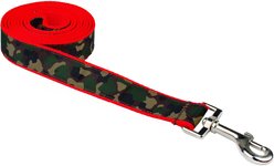 Sassy Dog Wear Camouflage Dog Leash, Orange, Large: 1-in wide, 6-ft long
