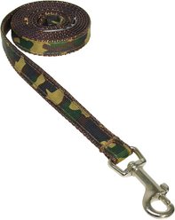 Sassy Dog Wear Camouflage Dog Leash, Green, X-Small: 1/2-in wide, 4-ft long
