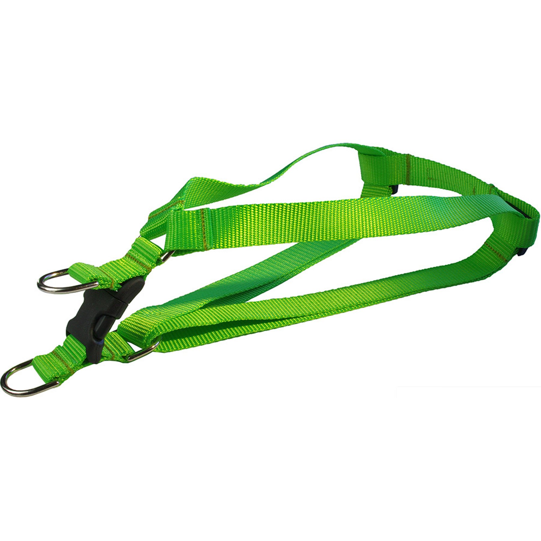 Sassy Dog Wear Neon Nylon Webbing Dog Harness, Green, X-Small: 1/2-in wide, Adjusts 8-16-in
