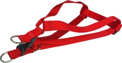 Sassy Dog Wear Nylon Webbing Dog Harness, Red, Large: 1-in wide, Adjusts 23-35-in