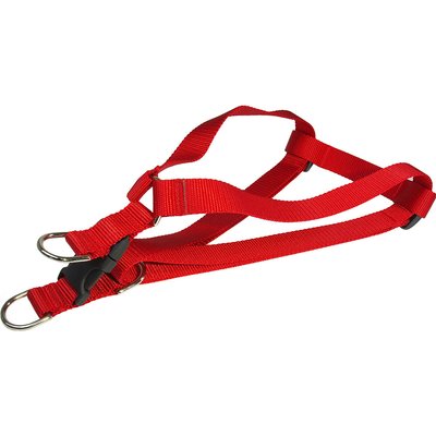 Sassy Dog Wear Sassy Dog Wear Nylon Webbing Dog Harness, Red, Small: 5/8-in wide, Adjusts 15-21-in