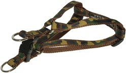 Sassy Dog Wear Camouflage Dog Harness, Green, X-Small: 1/2-in wide, Adjusts 8-16-in