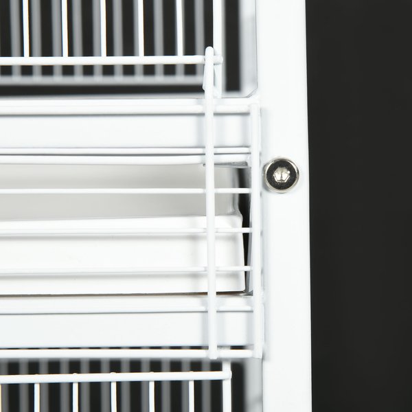 PawHut Covered Canopy Portable Bird Cage with Storage