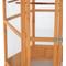Show in main carousel: PawHut Large Bird Cage Aviary with Handle & Wheels, Brown, 59 x 59 x 69.75-in slide 7 of 9